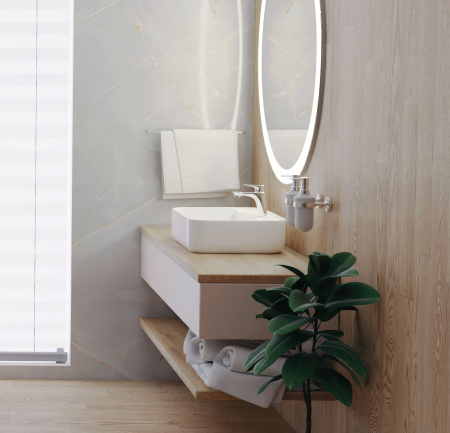 Раковина накладная 50см Aquatek Вега AQ5506-00 белая